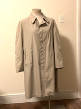 Impermeabile vintage London Fog "Maincoats" uomo 42R marrone/cachi