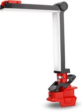 30W 2400LM LED Work Light for Milwaukee 18V Li-ion Battery Clip-on Light w/ USB