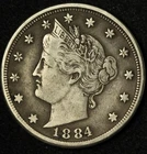 Photo of a 1884-P Liberty Nickel from an eBay listing that sold on Jul 18, 2026