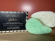 Spongelle Mani Pedi Treatment Set Salted Rose 3 oz SEALED New In Box