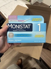 Monistat 1 Day Yeast Infection Treatment Net. Wt. 0.16 Oz  Exp: 05/26 Tioconazol