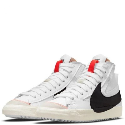 Nike Blazer Mid '77 Jumbo Swoosh White/Black White-Sail Mens Size 9.5