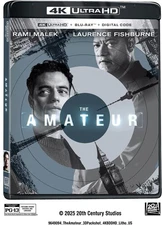 The Amateur [New 4K UHD Blu-ray] Ltd Ed, With Blu-Ray, 4K Mastering, Digital C