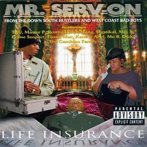 SERV-ON - Life Insurance - CD - Explicit Lyrics - RARE