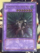 Yugioh: Elemental Hero Aqua Neos - POTD-EN031 - Ultimate Rare - 1st Edition - HP