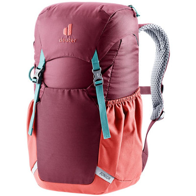 Deuter Junior Kinderrucksack maron-currant 18 Liter rot für Kinder ab 7 Jahre