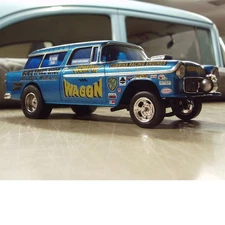 DECALS - Wompin Wagon ‘55 Chevy Nomad of Bubba Cummins. Nice!