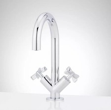 Signature Hardware Vassor 1.2 GPM Single Hole Bathroom Faucet Chrome Not Complet