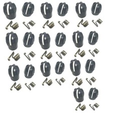 10X Volume and Channel Knob For Kenwood Radio NX200 NX300 NX320 TK3360