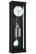 Hermle -Schwarz 86cm- 70993-740351 Pendelwanduhr Regulator