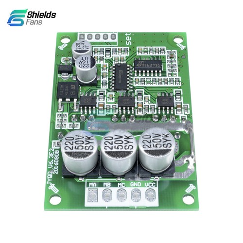 12V-36 500W DC Brushless Motor PWM Control Controller Balanced BLDC Driver Board - Picture 8 of 8