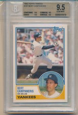 1983 Topps Traded Bert Campaneris (#18T) (All 9.5 Sub Grades) BGS9.5 BGS