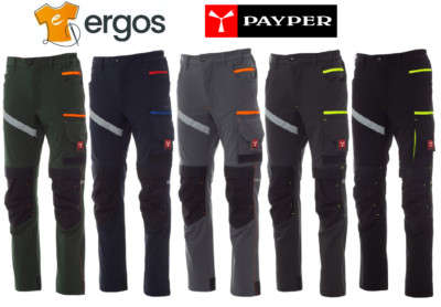 PAYPER pants NEXT 4W SUMMER multi pocket summer technical work fabric