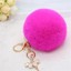 thumbnail 54 - 2020 New Cute Pineapple Fur Ball Keychain Bag Car Pendant Keyring Birthday Gifts