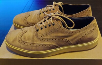 MENS COLE HAAN C11257 Bergen Wingtip - Brown Tan Suede  display picture 1