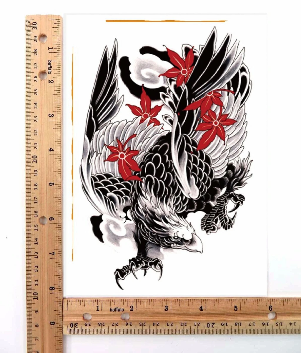 Japanese Eagle Tattoo