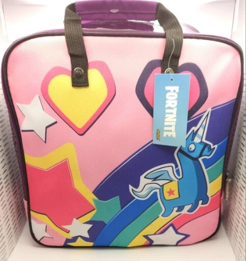 Fortnite Loot Llama Purple Sparkle Backpack / Overnight Bag Unicorn 2018  SPIRIT | eBay