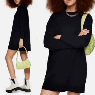 topshop oversized sweater dress Topshop oversized hoodie mini sweats dress in brown