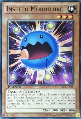 Insect Biteer - Common - Super Starter Power-Up Pack - YS13-ITV05 ITA New - Picture 1 of 1