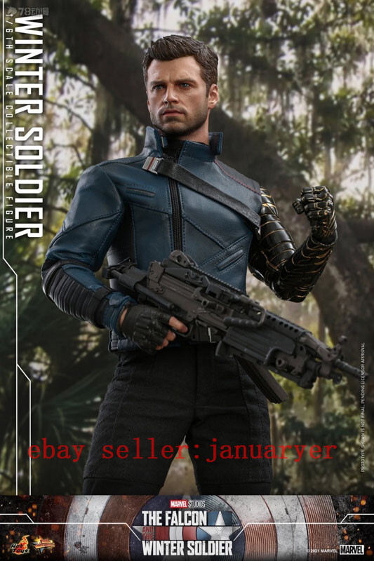 Perfect Hot Toys Tms039 1/6 Falcon & Winter Soldier Bucky Barnes