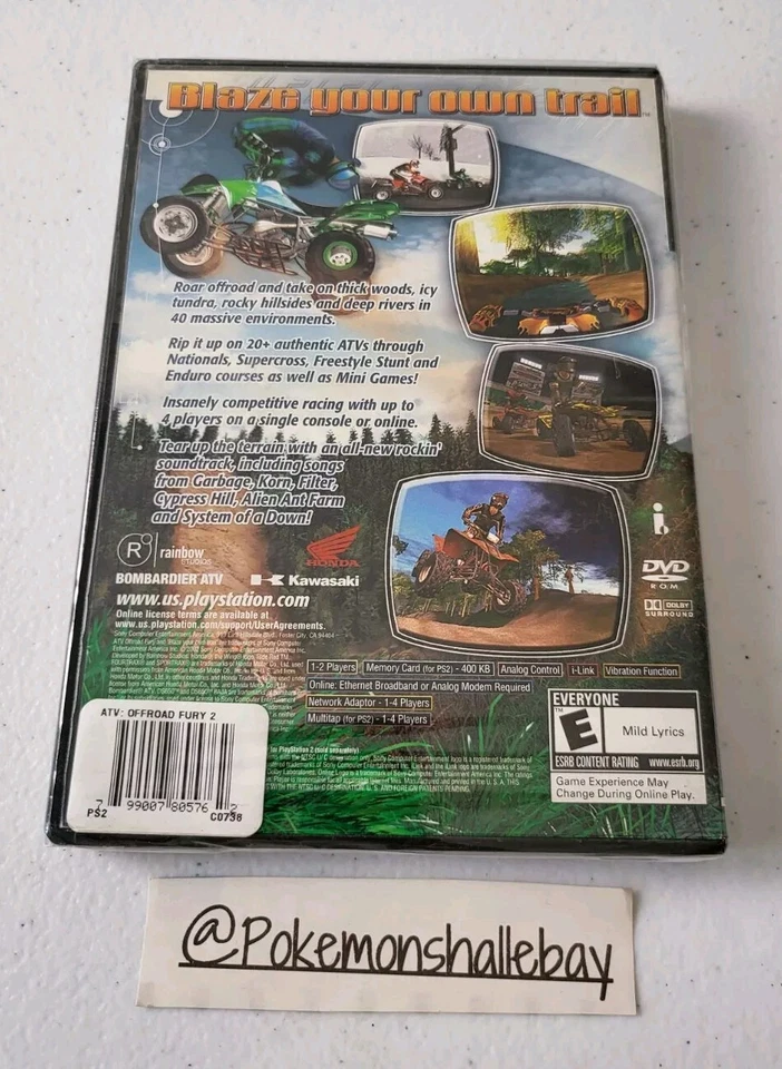 ATV Offroad Fury 2 - Sony Playstation 2 (PS2) *BRAND NEW/SEALED - NTSC* - Image 2 of 3