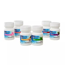 5 ✖ MARK3 Dental Topical Anesthetic Gel 20%Benzocaine 1OZ Jar Made in USA