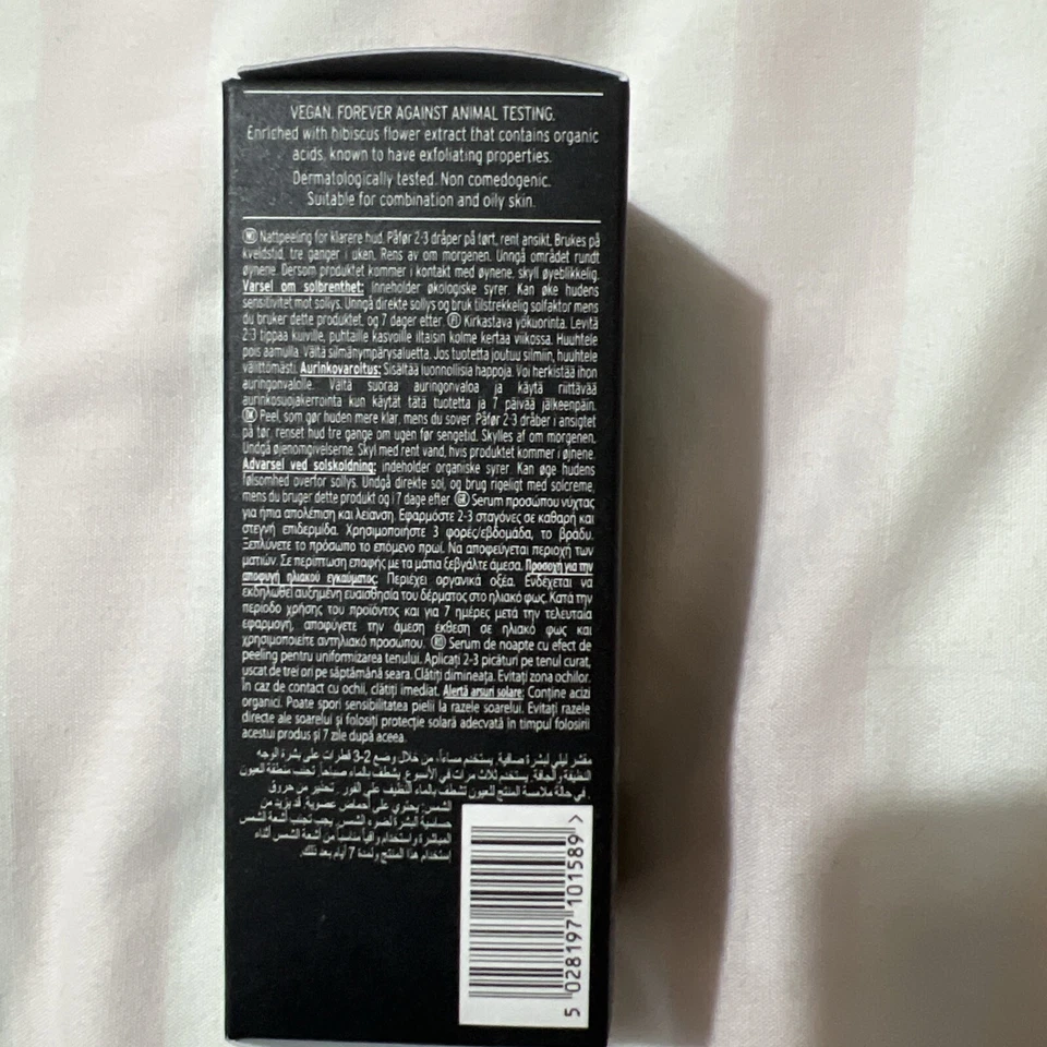 The Body Shop Himalayan Charcoal Night Peel 30ml Vegan New RRP £24 - Image 4 of 4