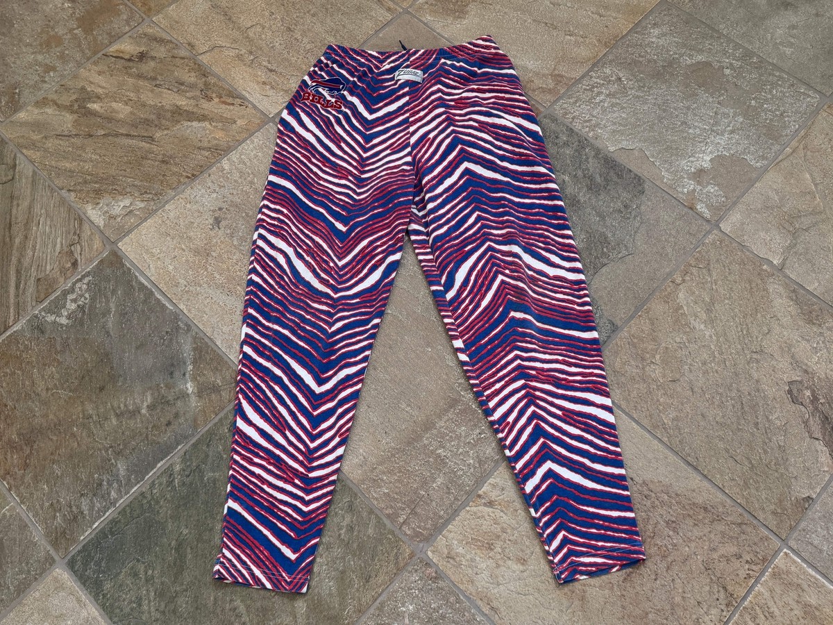 Vintage Buffalo Bills Zubaz Football Pants, Size Large