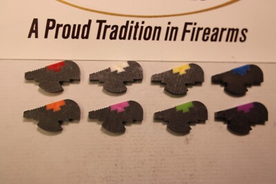 NEW for Dan Wesson Revolvers.  Front Sight Inserts w/ New Colors available!!