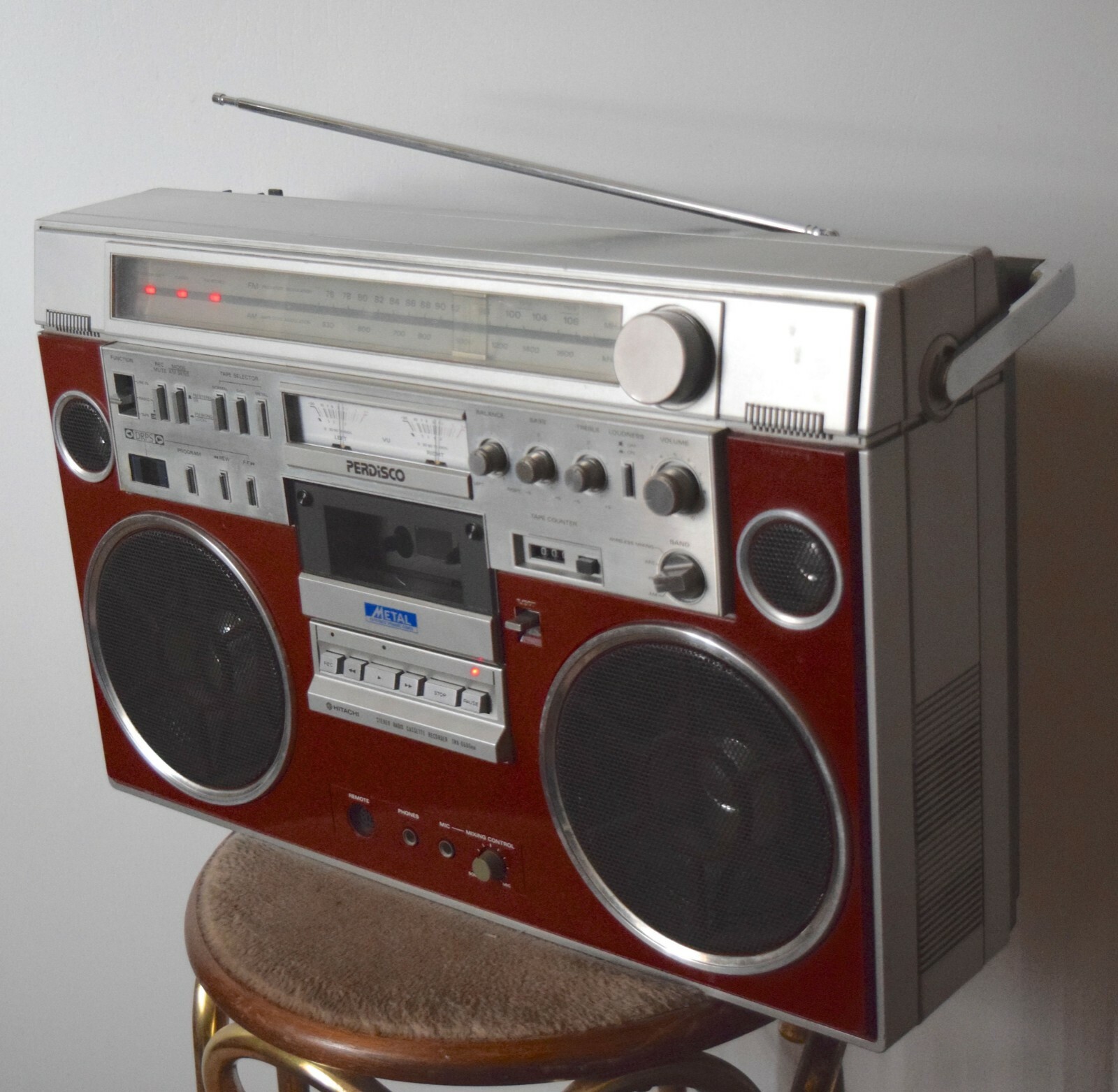 HITACHI パディスコ TRK-8600RM ラジカセレトロ