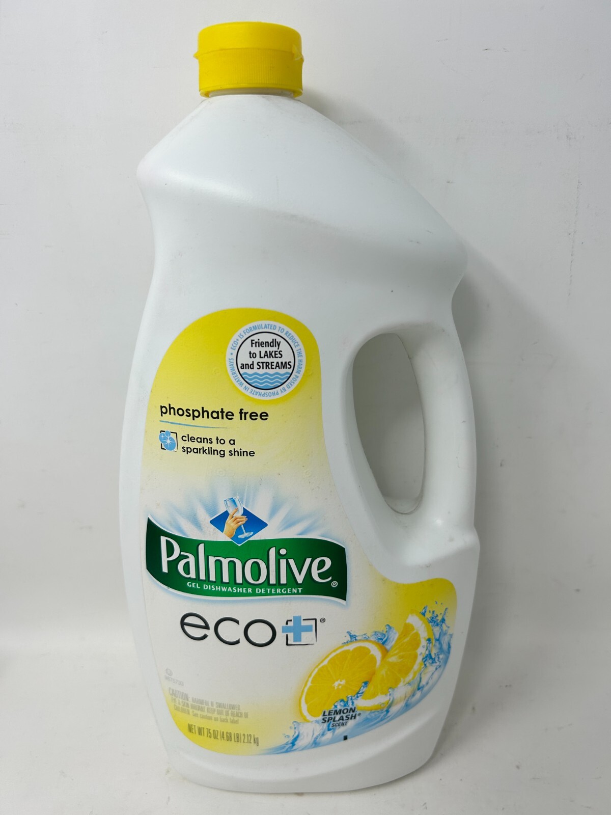 Palmolive Eco Lemon Scent Gel Dishwasher Detergent 75oz Phosphate Free