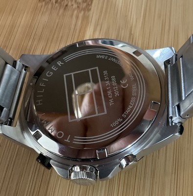 Tommy Hilfiger Harley 46mm Stainless Steel Case, Stainless Steel  