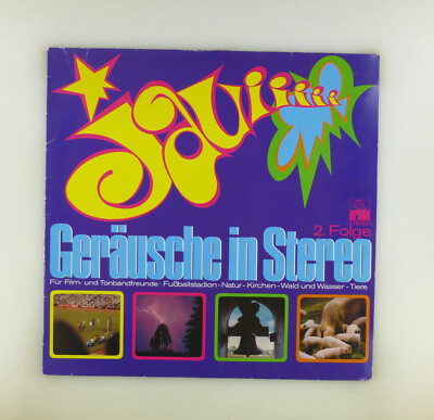 12'' LP Vinyl No Artist   Geräusche In Stereo 2  - D3277