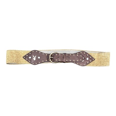 Playboy L/XL Gold Brown Adjustable Belt | eBay display picture 3