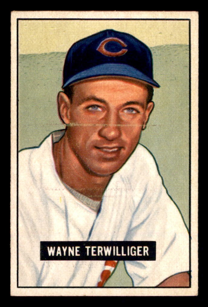 1951 Bowman Baseball #175 Wayne Terwilliger EX