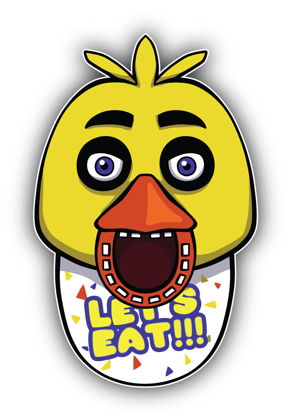 FNAF 2 Withered Animatronic Sticker Pack Sticker for Sale by