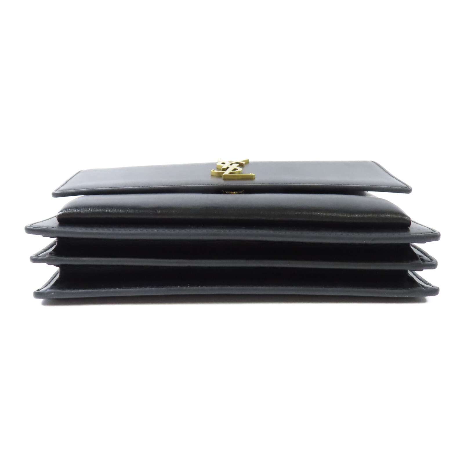 SAINT LAURENT YSL GHW Borsa a tracolla con catena 442906 Nero