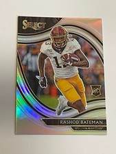 2021 Select Draft Picks Football Silver Prizm - Rashod Bateman RC - Minnesota