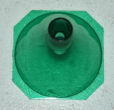 RCBS Powder Funnel (22-45 Cal)-(09087)-Clear Green-NEW old Stock