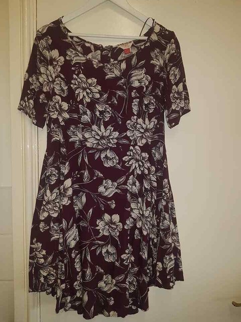 falmer embroidered midi dress