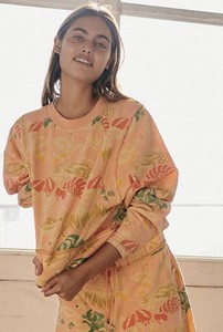 free people floral sweatshirt