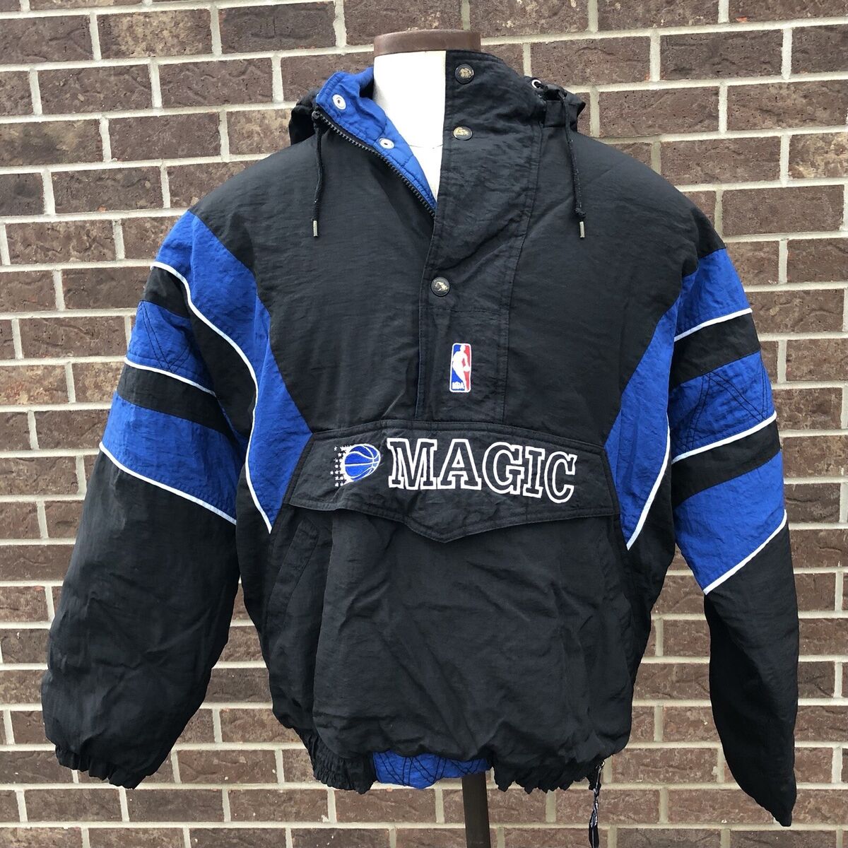 Vintage 1990's Orlando Magic Starter Quarter Zip Black Vintage 1990's Orlando Magic Starter Quarter Zip Black