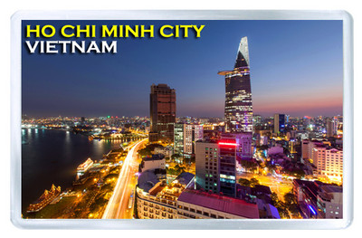 Ho Chi Minh City Vietnam Fridge Magnet Souvenir Magnet Kühlschrank