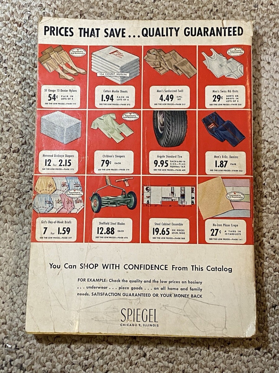 Vintage Spiegel Catalog 1953 Spring And Summer Fashion | eBay