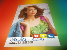 Sandra Keller GZSZ  Film signed signiert autograph Autogramm Autogrammkarte