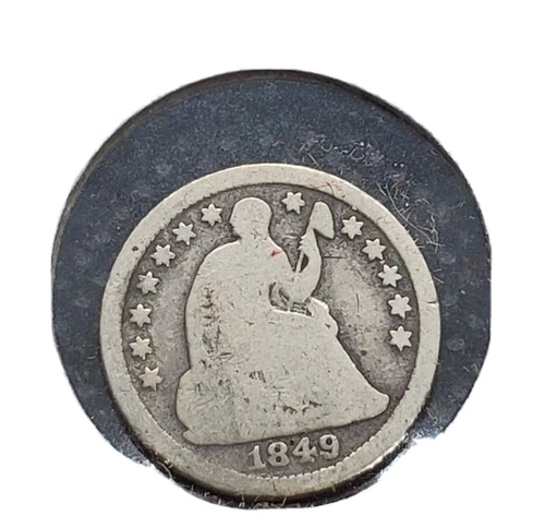 1849-O Seated Liberty Half-Dime | GOOD