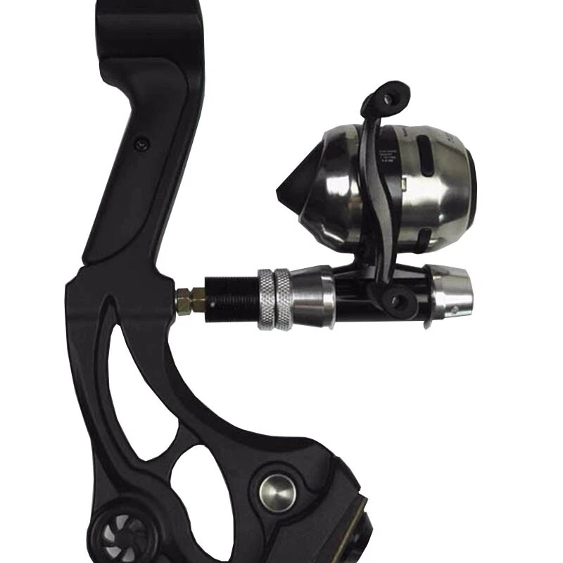 Bowfishing Reel Set Spincast Reel Seat Line Archery Bow Arrow Fishing Hunting US - Image 3 of 4