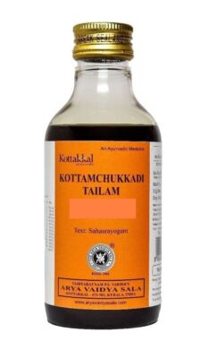 Kottakkal Ayurveda Kottamchukkadi Tailam 200ml Helps Reducing Joint inflammation