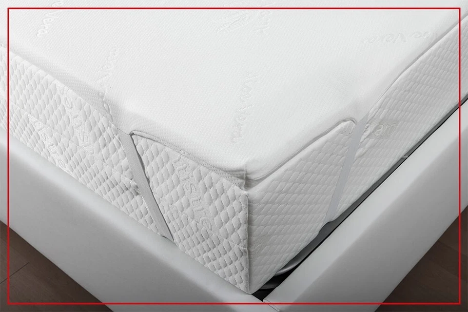 Topper Memory Foam | Correttore Materasso 4cm | Correttore | Antibatterico - Immagine 3 di 4