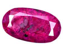 721.00 CT Natural Huge Red Ruby Certified Earth-Mined Oval Cut Loose Gemstone